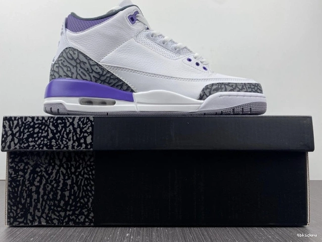 Rep TBkick Jordan Retro CT8532-105 Air 'Dark 3 Iris' 0629